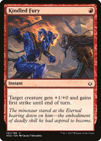 Kindled Fury [Hour of Devastation] | Mega City Incorporated