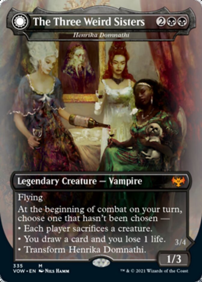 Henrika Domnathi // Henrika, Infernal Seer - The Three Weird Sisters // Fiends of Darkest Night [Innistrad: Crimson Vow] | Mega City Incorporated