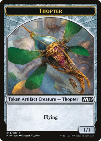 Thopter Token [Core Set 2019 Tokens] | Mega City Incorporated