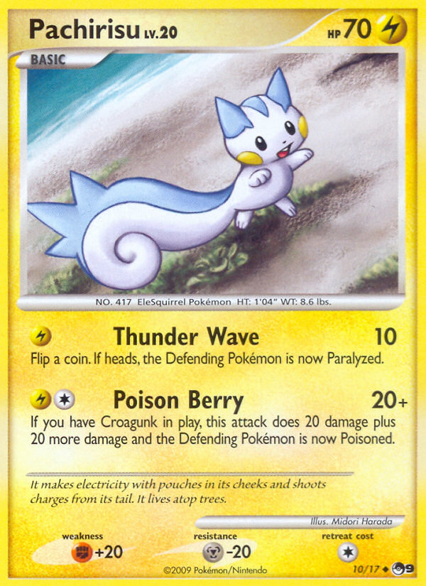 Pachirisu (10/17) [POP Series 9] | Mega City Incorporated