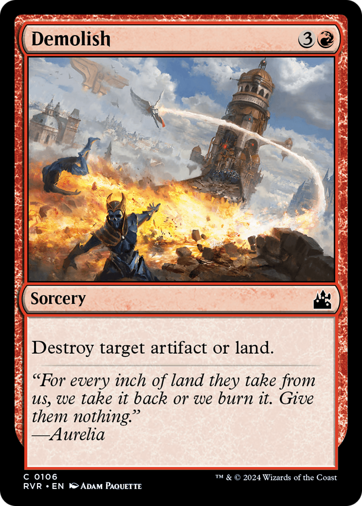 Demolish [Ravnica Remastered] | Mega City Incorporated