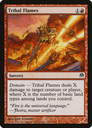 Tribal Flames [Duel Decks: Phyrexia vs. the Coalition] | Mega City Incorporated