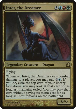 Intet, the Dreamer (Oversized) [Commander 2011 Oversized] | Mega City Incorporated