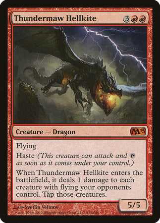 Thundermaw Hellkite [Magic 2013] | Mega City Incorporated