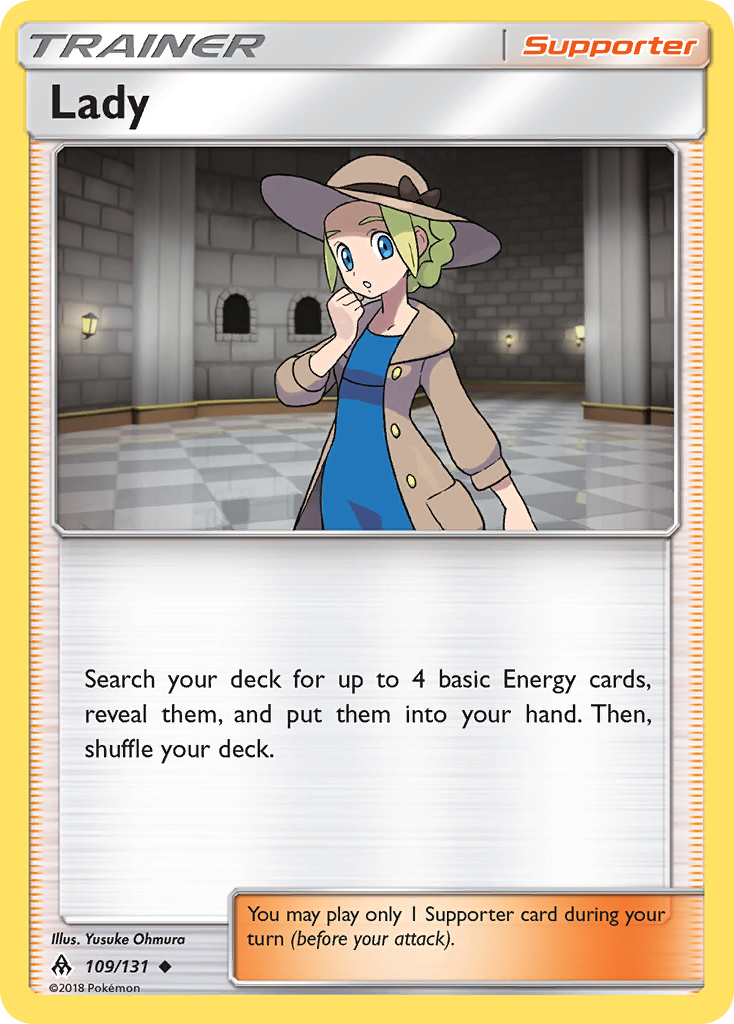 Lady (109/131) [Sun & Moon: Forbidden Light] | Mega City Incorporated