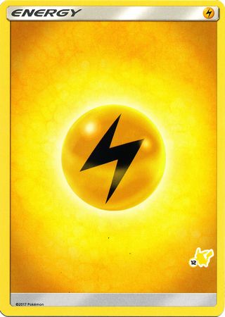 Lightning Energy (Pikachu Stamp #12) [Battle Academy 2020] | Mega City Incorporated