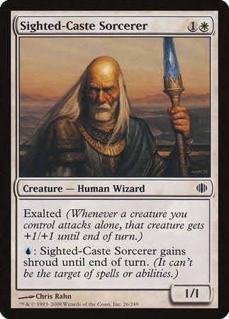 Sighted-Caste Sorcerer [Shards of Alara] | Mega City Incorporated