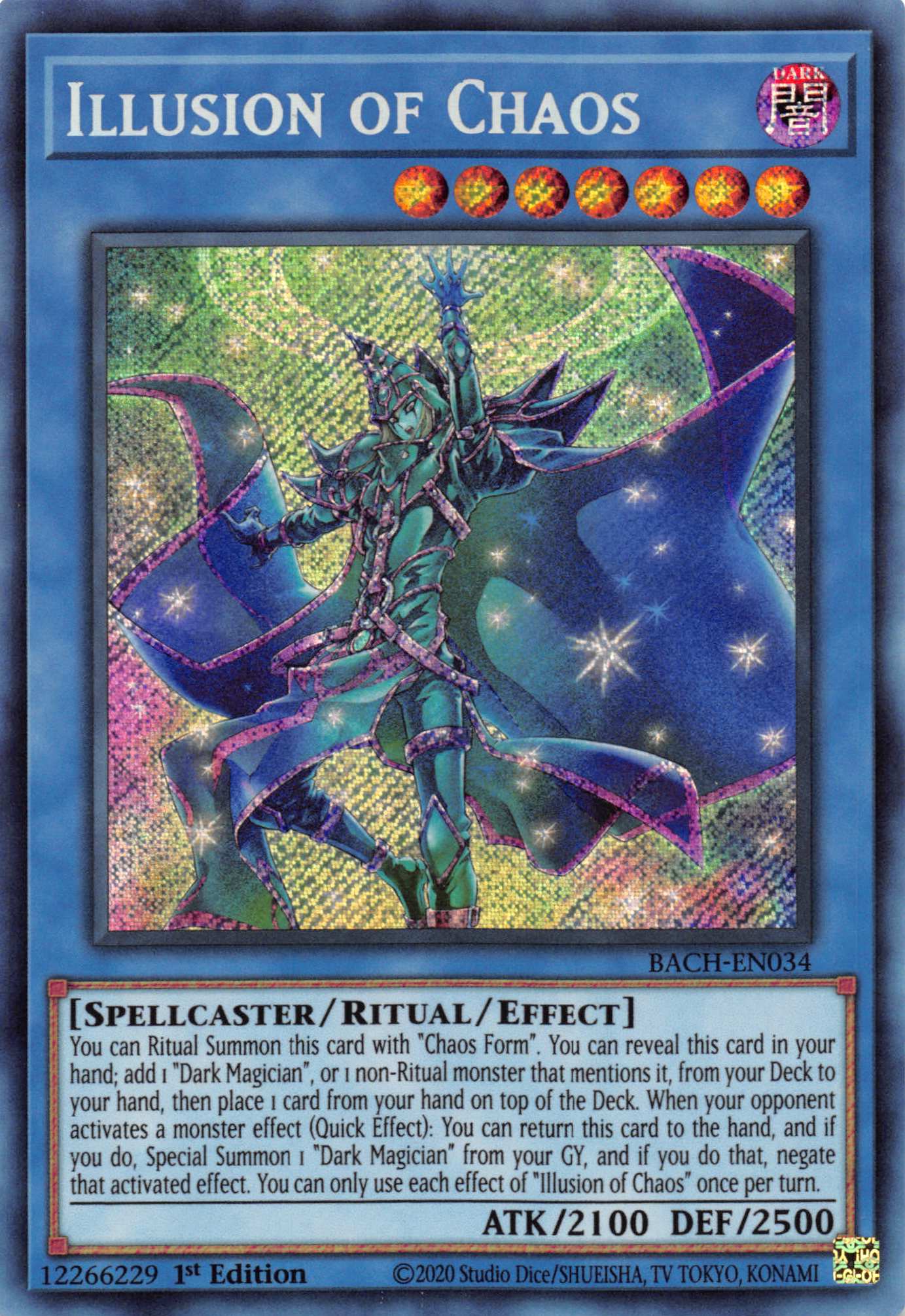 Illusion of Chaos [BACH-EN034] Secret Rare | Mega City Incorporated