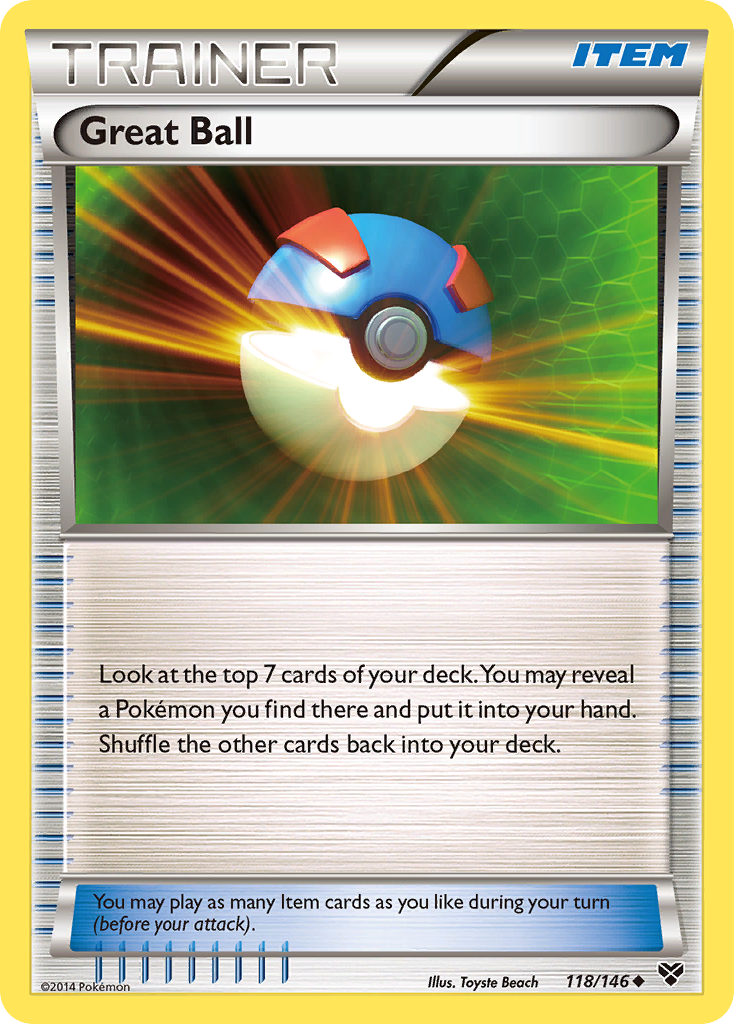 Great Ball (118/146) [XY: Base Set] | Mega City Incorporated