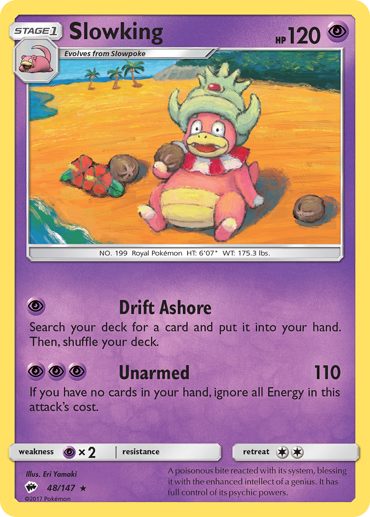 Slowking (48/147) [Sun & Moon: Burning Shadows] | Mega City Incorporated