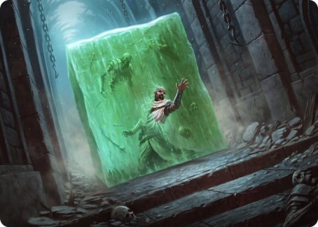 Gelatinous Cube Art Card [Dungeons & Dragons: Adventures in the Forgotten Realms Art Series] | Mega City Incorporated