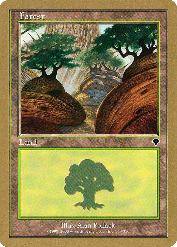 Forest (jt349a) (Jan Tomcani) [World Championship Decks 2001] | Mega City Incorporated