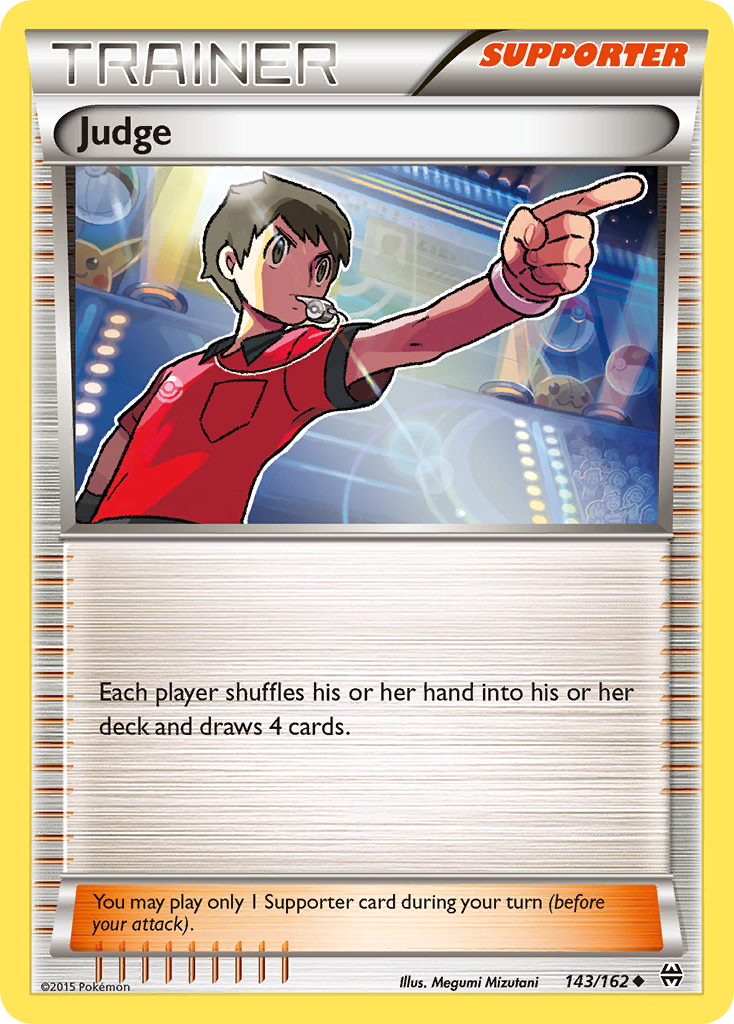 Judge (143/162) [XY: BREAKthrough] | Mega City Incorporated