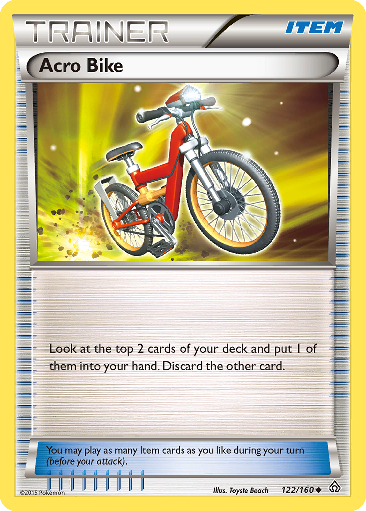 Acro Bike (122/160) [XY: Primal Clash] | Mega City Incorporated