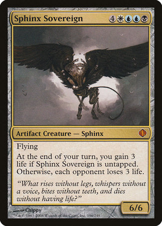 Sphinx Sovereign [Shards of Alara] | Mega City Incorporated