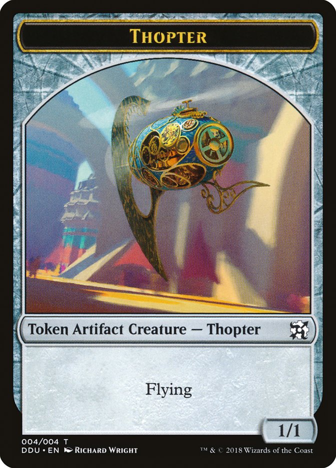 Thopter (004/004) [Duel Decks: Elves vs. Inventors Tokens] | Mega City Incorporated