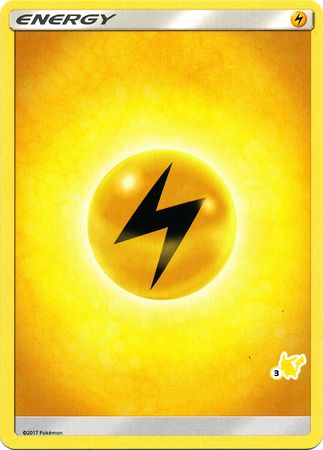 Lightning Energy (Pikachu Stamp #3) [Battle Academy 2020] | Mega City Incorporated