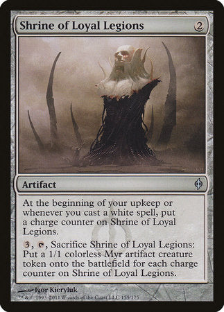 Shrine of Loyal Legions [New Phyrexia] | Mega City Incorporated