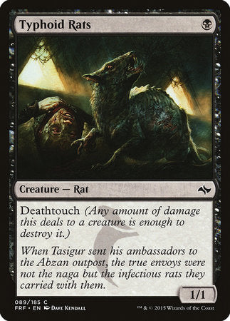 Typhoid Rats [Fate Reforged] | Mega City Incorporated