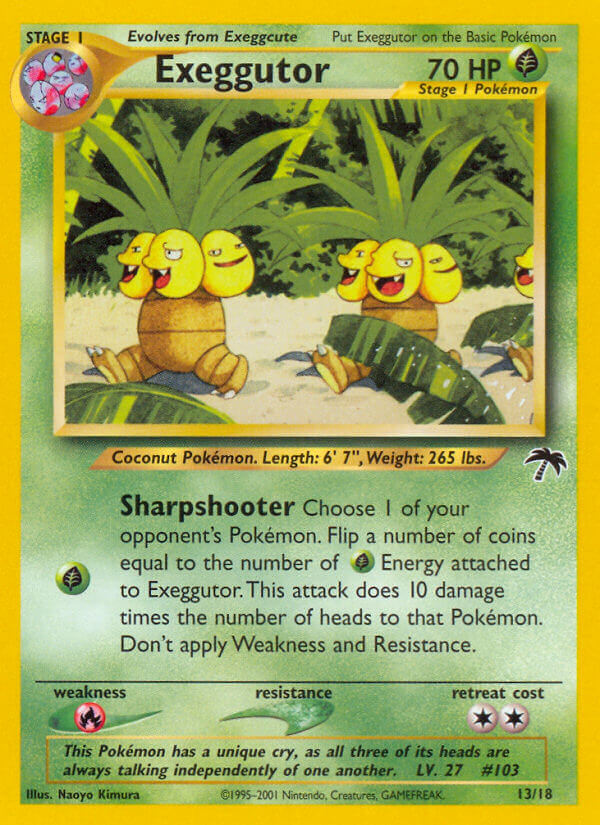 Exeggutor (13/18) [Southern Islands] | Mega City Incorporated