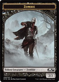 Zombie // Goblin Double-sided Token (Game Night) [Core Set 2019 Tokens] | Mega City Incorporated