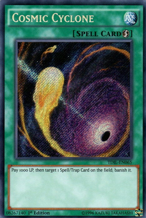 Cosmic Cyclone [TDIL-EN065] Secret Rare | Mega City Incorporated