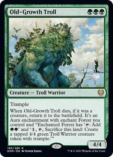 Old-Growth Troll [Kaldheim Promo Pack] | Mega City Incorporated