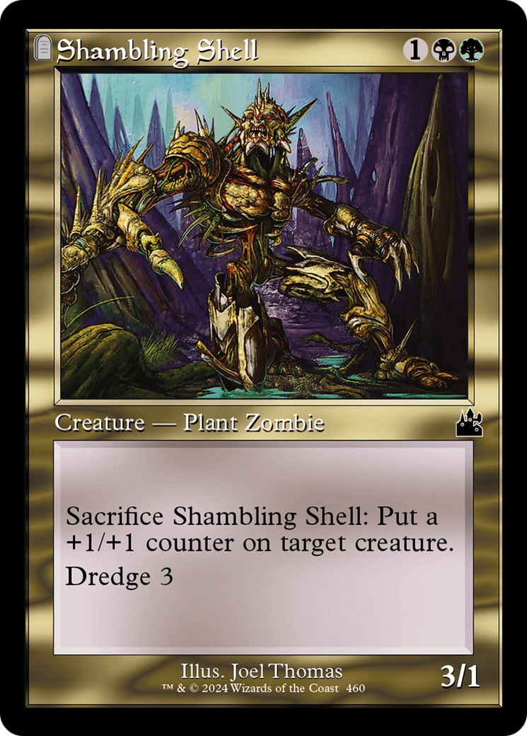 Shambling Shell (Retro Frame) [Ravnica Remastered] | Mega City Incorporated