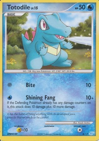 Totodile (8/12) [Diamond & Pearl: Trainer Kit - Manaphy] | Mega City Incorporated