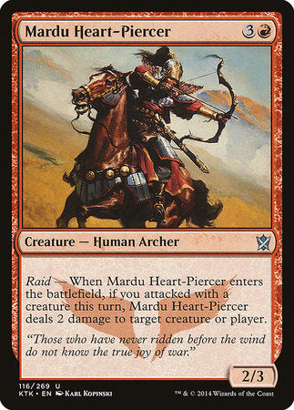 Mardu Heart-Piercer [Khans of Tarkir] | Mega City Incorporated