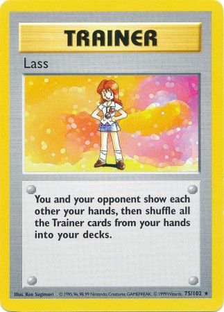 Lass (75/102) [Base Set Shadowless Unlimited] | Mega City Incorporated