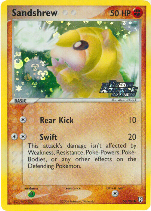 Sandshrew (74/109) (Stamped) [EX: Team Rocket Returns] | Mega City Incorporated