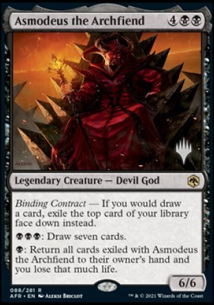 Asmodeus the Archfiend (Promo Pack) [Dungeons & Dragons: Adventures in the Forgotten Realms Promos] | Mega City Incorporated