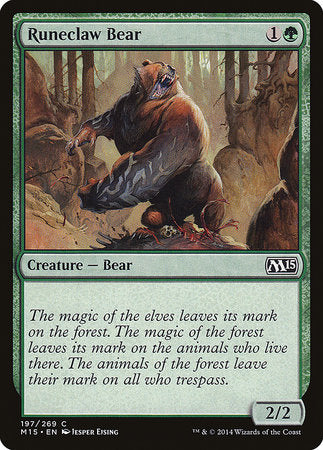 Runeclaw Bear [Magic 2015] | Mega City Incorporated