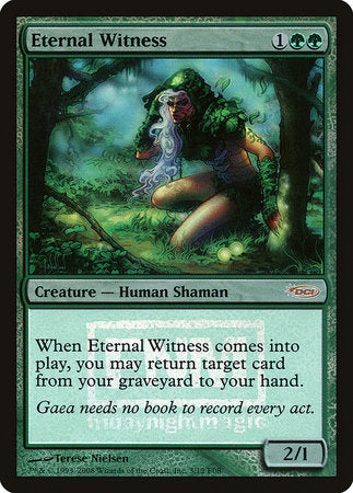 Eternal Witness [Friday Night Magic 2008] | Mega City Incorporated