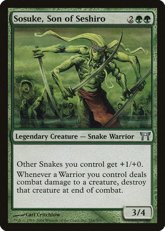 Sosuke, Son of Seshiro [Champions of Kamigawa] | Mega City Incorporated