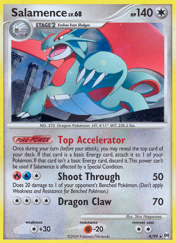 Salamence (8/99) [Platinum: Arceus] | Mega City Incorporated