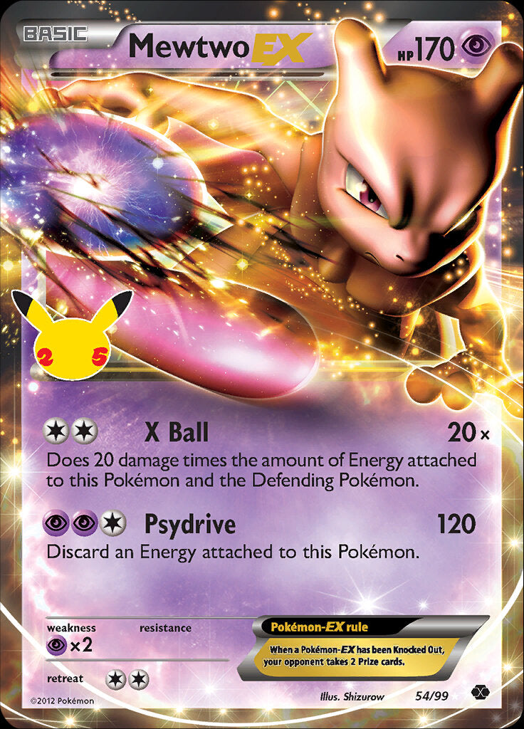 Mewtwo EX (54/99) [Celebrations: 25th Anniversary - Classic Collection] | Mega City Incorporated