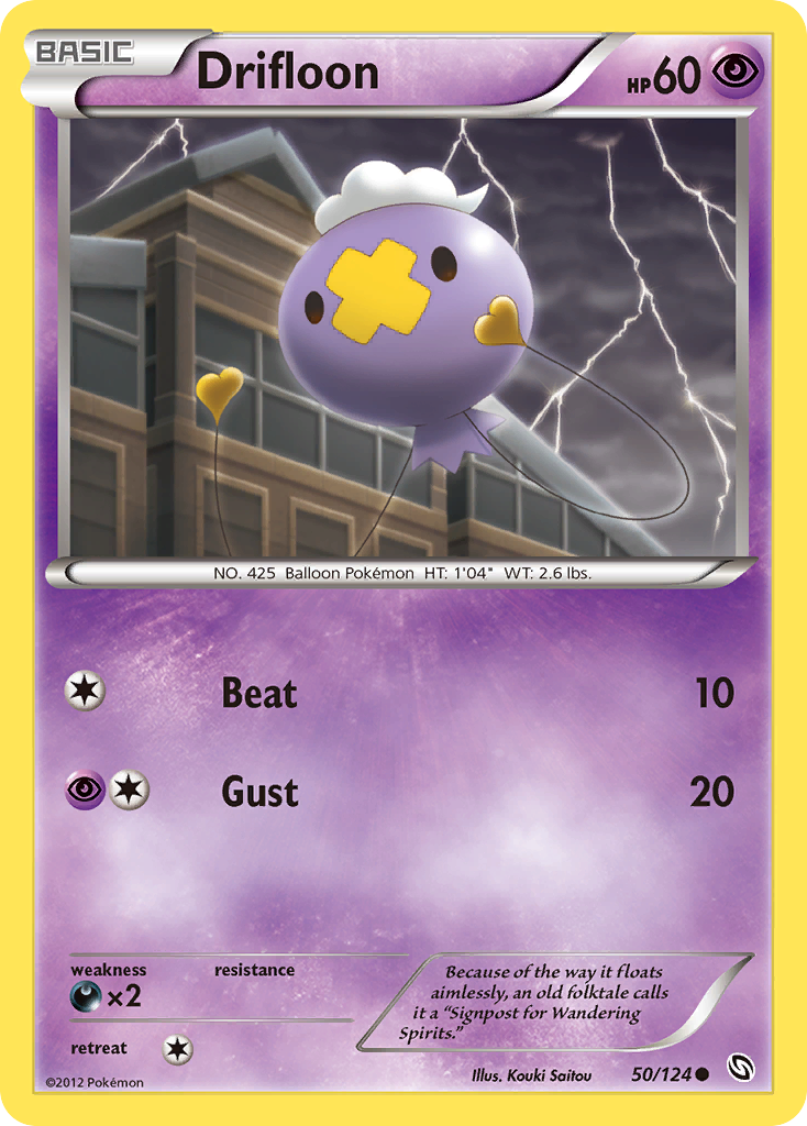 Drifloon (50/124) [Black & White: Dragons Exalted] | Mega City Incorporated