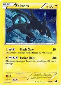 Zekrom (39/116) (Cosmos Holo) [Black & White: Plasma Freeze] | Mega City Incorporated