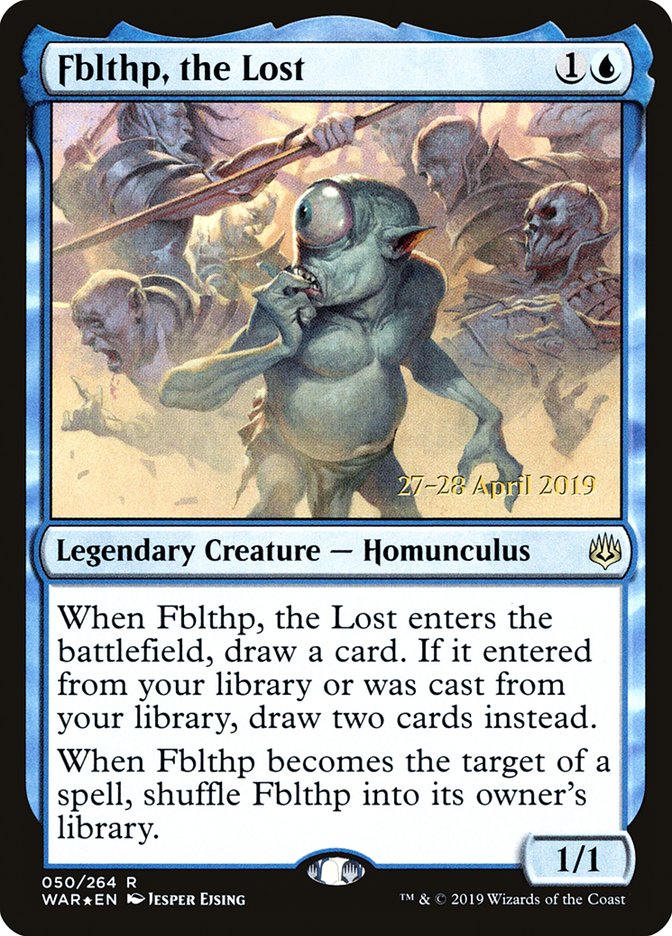 Fblthp, the Lost  [War of the Spark Prerelease Promos] | Mega City Incorporated