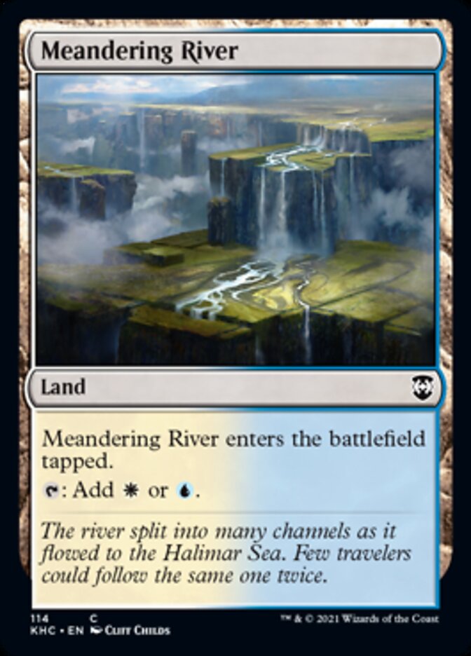 Meandering River [Kaldheim Commander] | Mega City Incorporated