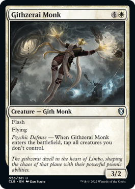 Githzerai Monk [Commander Legends: Battle for Baldur's Gate] | Mega City Incorporated