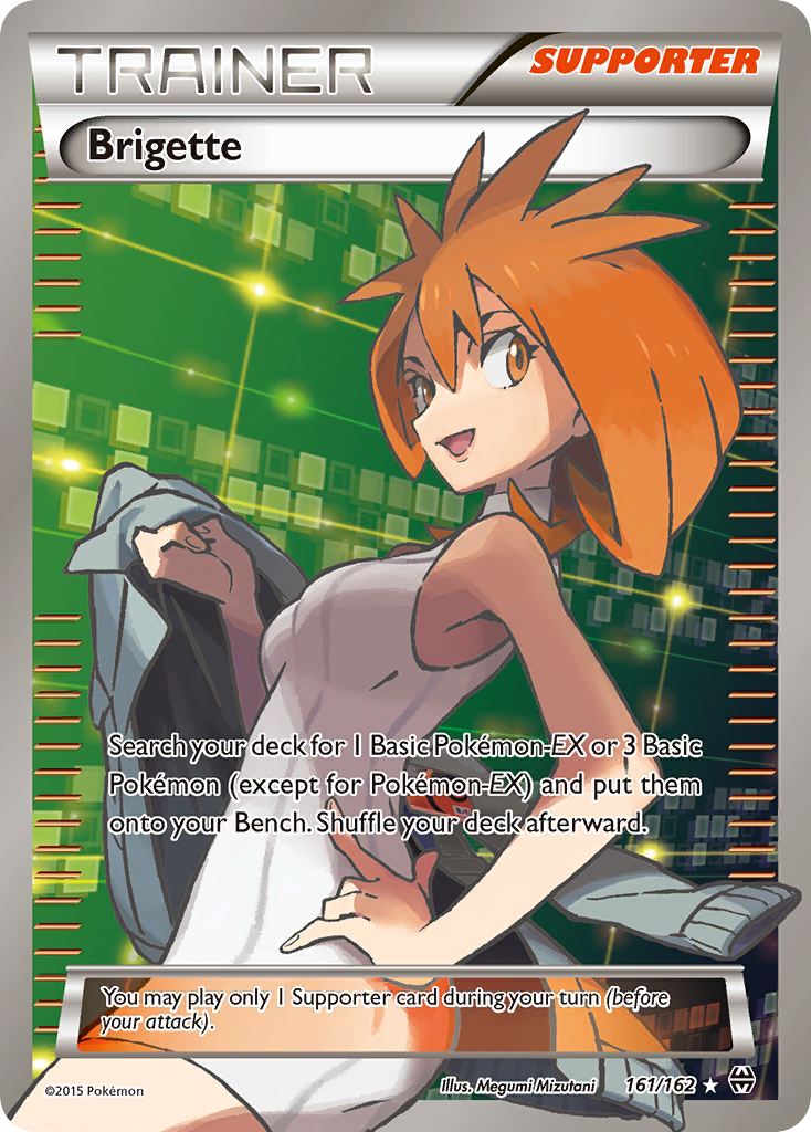 Brigette (161/162) [XY: BREAKthrough] | Mega City Incorporated