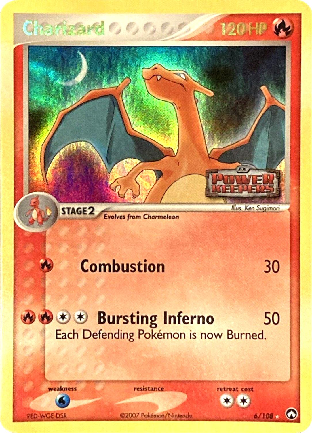 Charizard (6/108) (Stamped) [EX: Power Keepers] | Mega City Incorporated