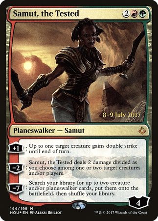 Samut, the Tested [Hour of Devastation Promos] | Mega City Incorporated