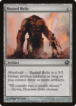 Rusted Relic [Scars of Mirrodin] | Mega City Incorporated