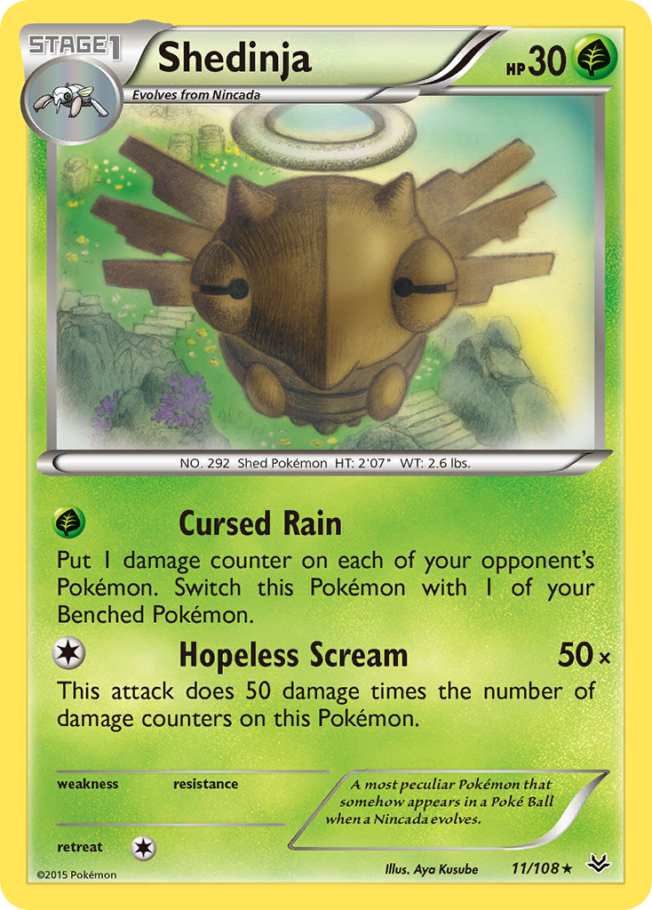 Shedinja (11/108) [XY: Roaring Skies] | Mega City Incorporated