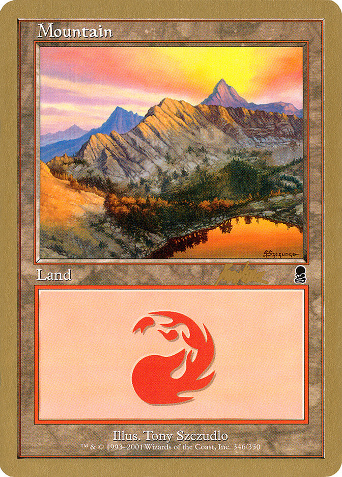 Mountain (bk346) (Brian Kibler) [World Championship Decks 2002] | Mega City Incorporated