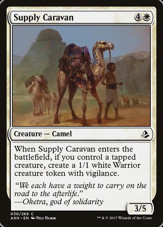 Supply Caravan [Amonkhet] | Mega City Incorporated